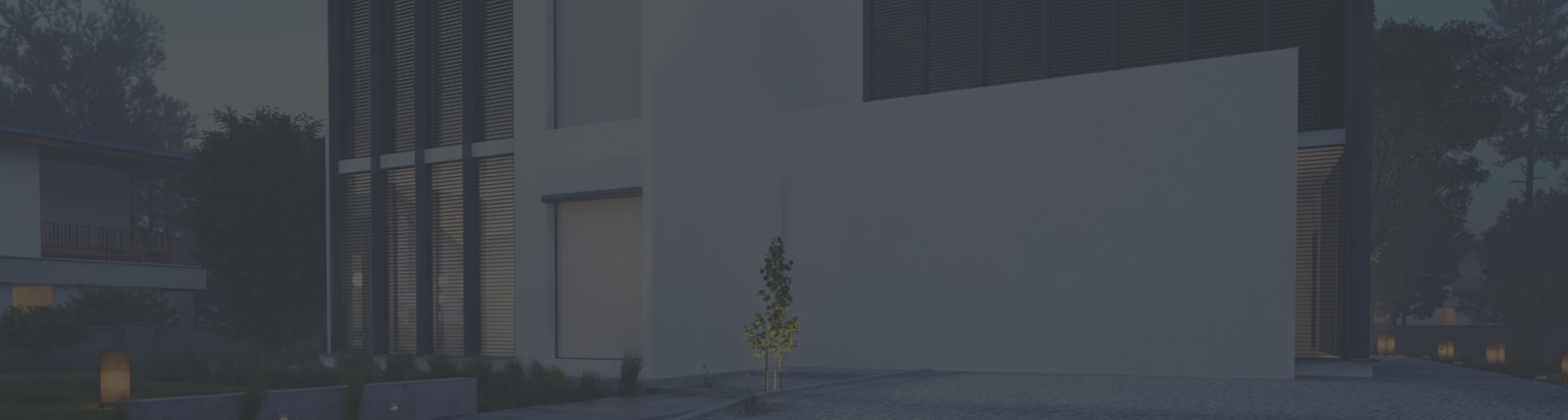 outside villa